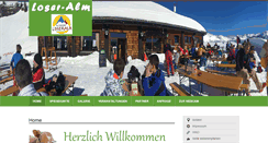 Desktop Screenshot of loseralm.com